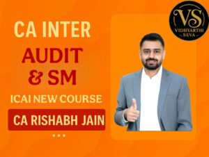 CA Inter Audit & SM | Regular Batch By CA Rishabh Jain | For Jan 26 Exam